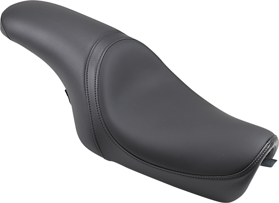 DRAG SPECIALTIES Predator Seat - Smooth - Solar Reflective - XL '04-'22 NO RUBBER BUMPERS 0804-0398