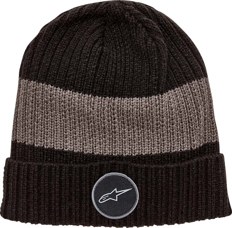 ALPINESTARS Ward Beanie - Black/Charcoal - One Size 1232-81200-1018