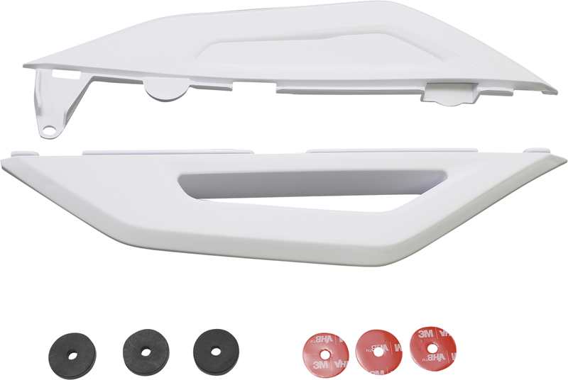 ACERBIS Side Panels - White 2858880002
