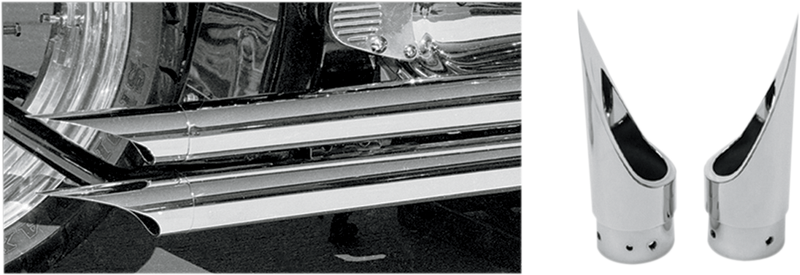 BARON Exhaust Tip - Scalloped BA-1100-01