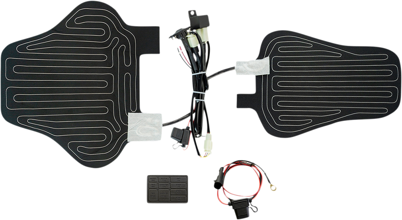 SADDLEMEN Seat Heater - Black - FL '08-'23 13296D