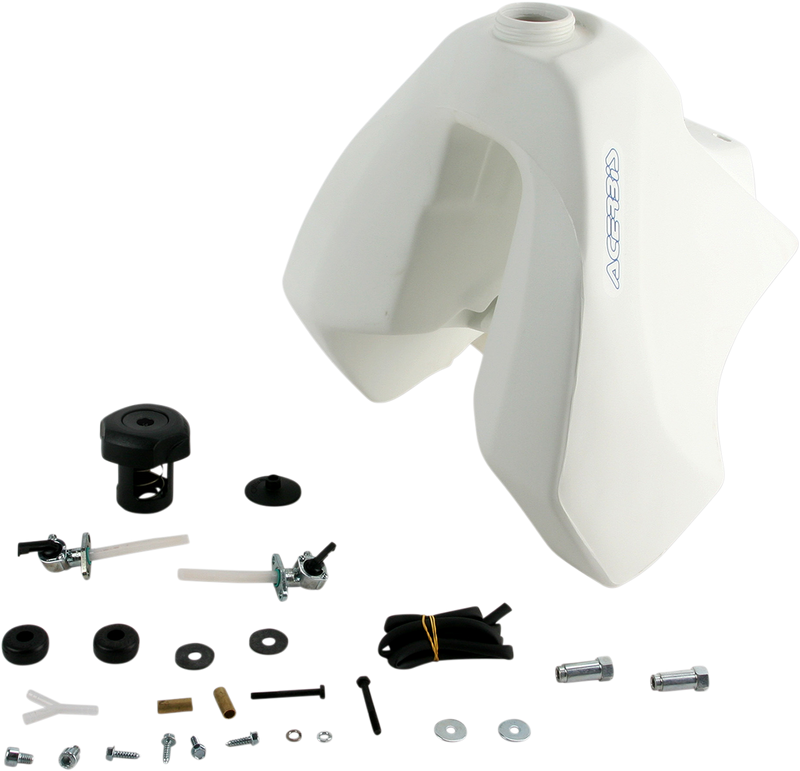 ACERBIS Gas Tank - White - Suzuki 	DR 350  4.25 Gallon 2140640002