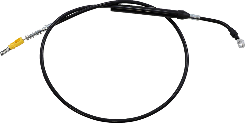 LA CHOPPERS Clutch Cable- 18" - 20" Ape Hanger Handlebars - Black Vinyl LA-8056C19B
