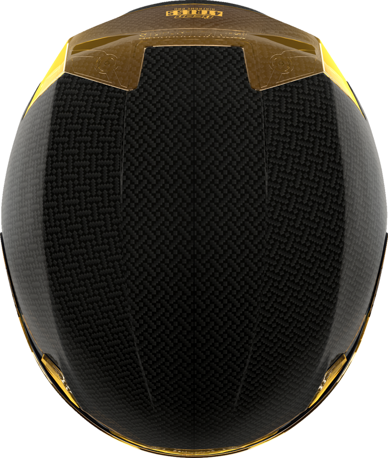 ICON Airframe Pro™ Motorcycle Helmet - Carbon 4Tress - Yellow - XS 0101-16659