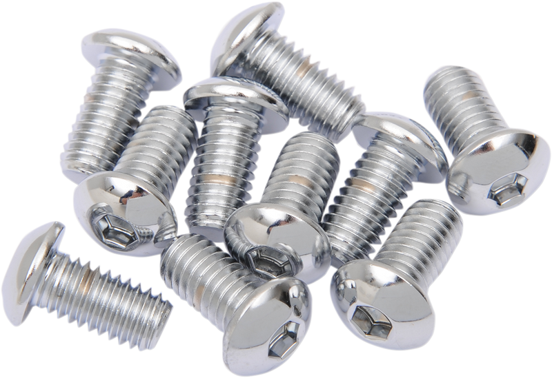 DRAG SPECIALTIES Bolts - Button-Head - 3/8"-16 x 1" MPB270