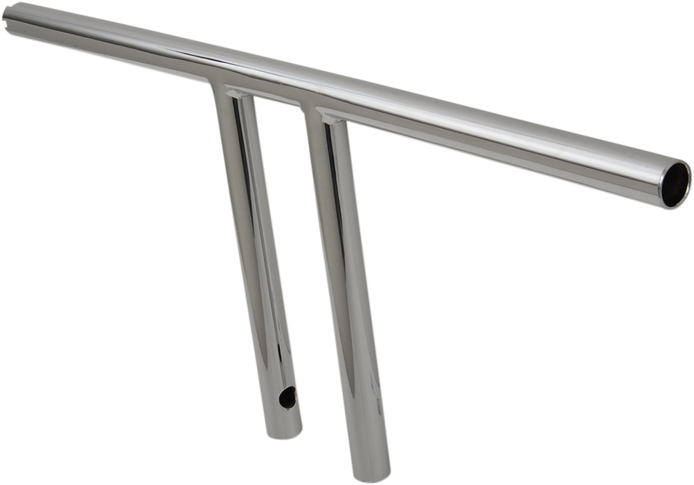 DRAG SPECIALTIES Handlebar - T-Bar - Dimpled - 10" - Chrome ACT 23.5" WIDE 0601-4221