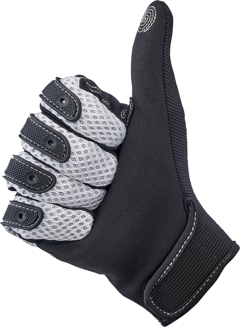 BILTWELL Anza Gloves - White - 2XL 1507-0401-006