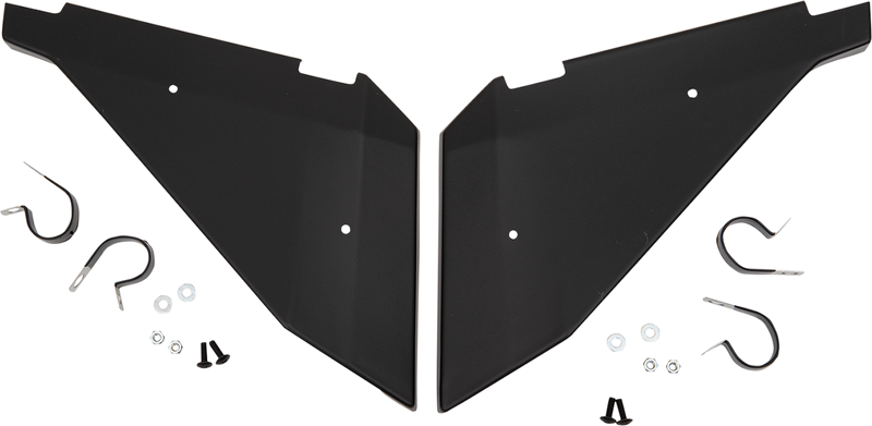MOOSE RACING Side Panels - Black - RZR CMU19483-20
