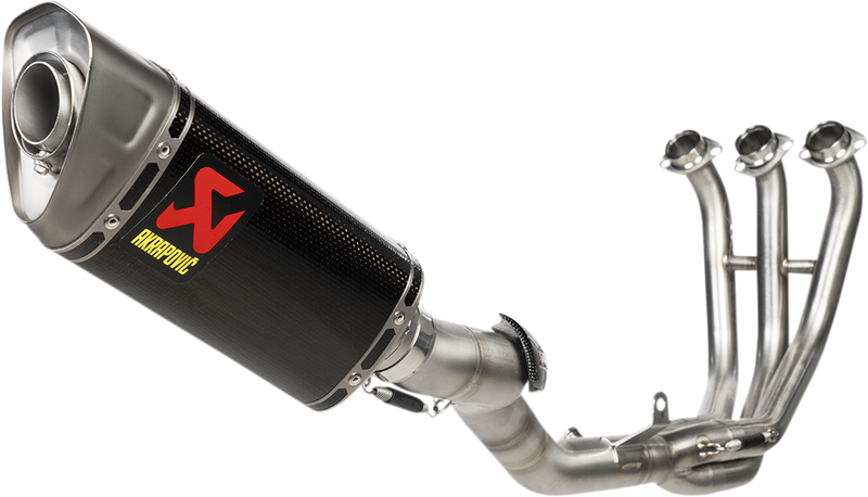 Yamaha Tracer 9 GT  2021-2024 Exhaust, Akrapovic Full System Muffler in Carbon Fiber S-Y9R14-APC