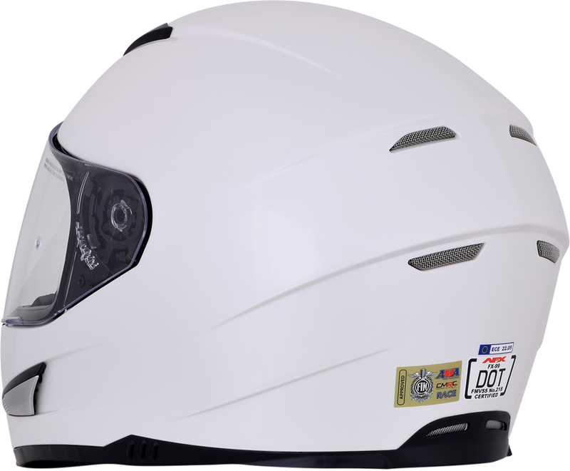 AFX FX-99 Motorcycle Helmet - Pearl White - XL 0101-11081