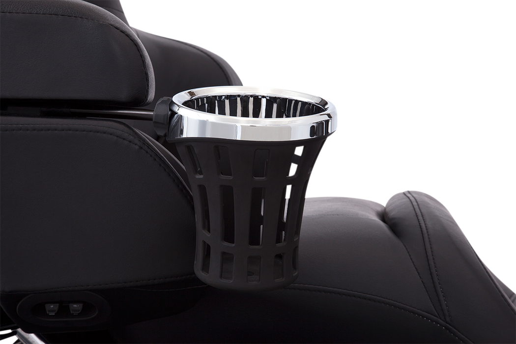 CIRO Drink Holder - Ball Mount - Passenger - Chrome 50822