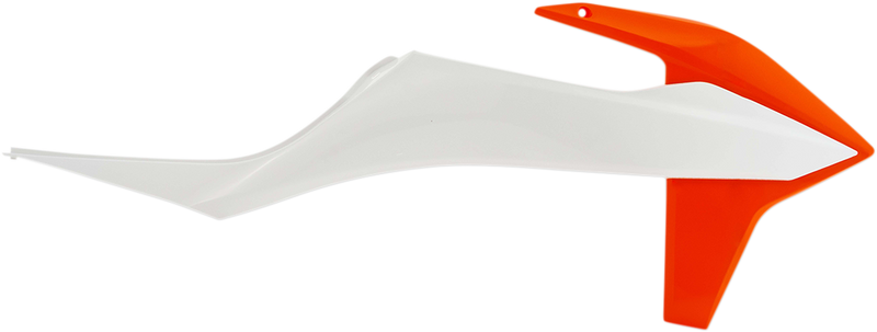 ACERBIS Radiator Shrouds - White/'16 Orange 2726515412