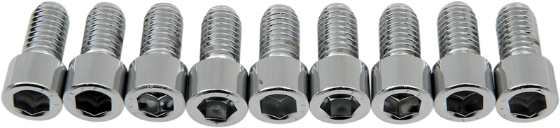 DRAG SPECIALTIES Bolts - Socket-Head - Smooth - 3/8-16 x 3/4" MPB237S