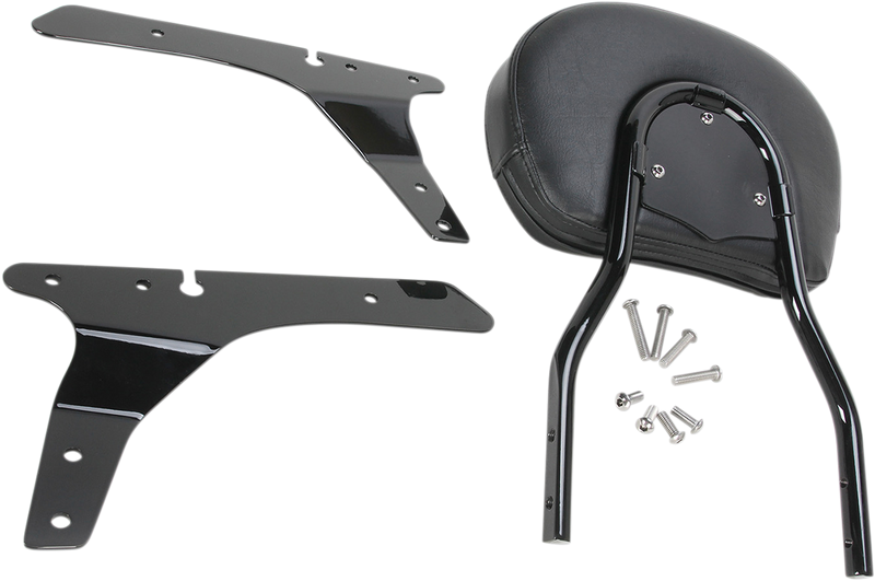 COBRA Round Sissy Bar - Standard - Black - Sportster 602-1303B