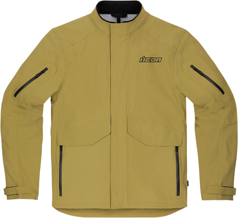 ICON Stormhawk Jacket CE - Tan - 2XL 2820-5363