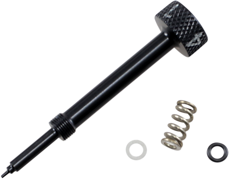 MOOSE RACING Fuel Mixture Screw by Zip-Ty - Black FMS01-BK