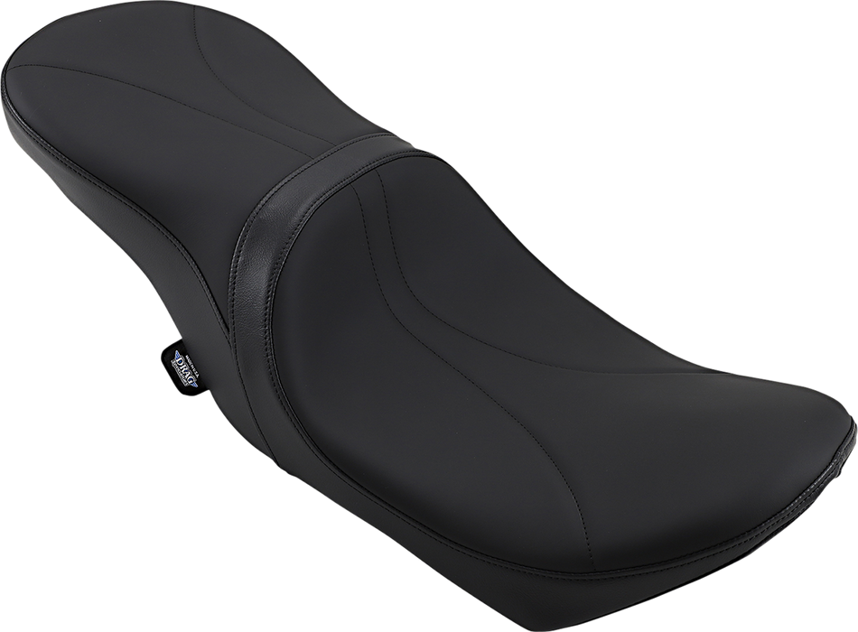 DRAG SPECIALTIES Low Touring Seat - Mild Stitched - Yaffe Tanks - FL '18-'22 0801-1069