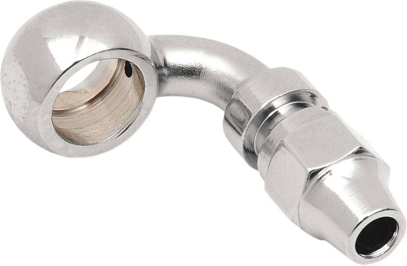 DRAG SPECIALTIES Banjo Fitting - 7/16" - 90 Degree 354