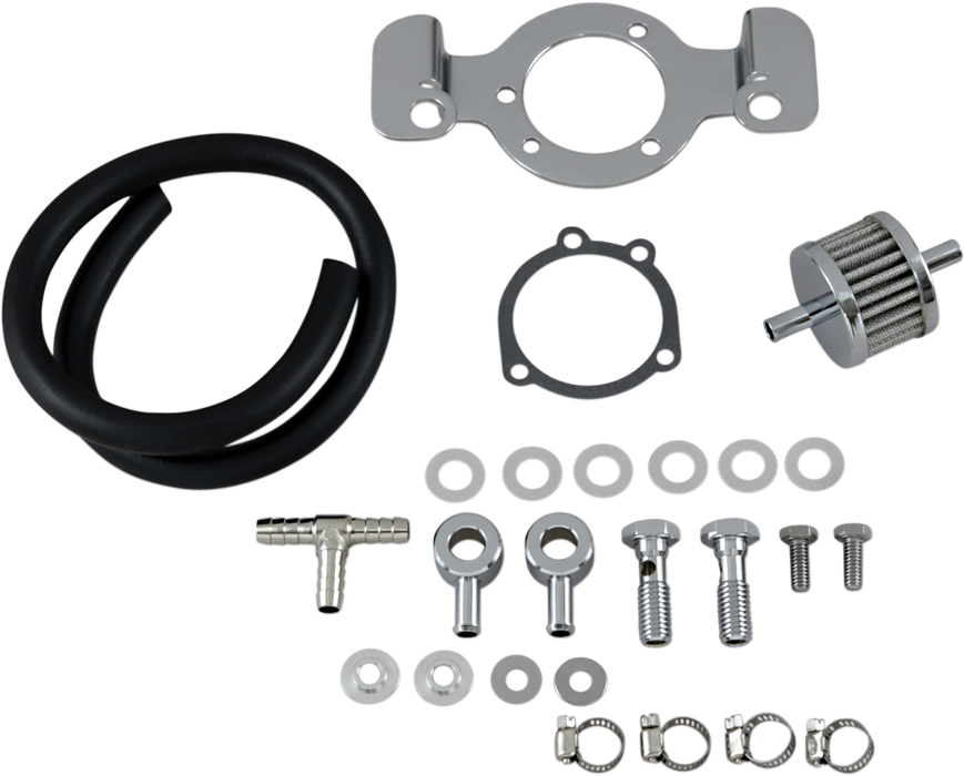 DRAG SPECIALTIES Crankcase Breather Kit - '91-'06 XL 120087-BC514