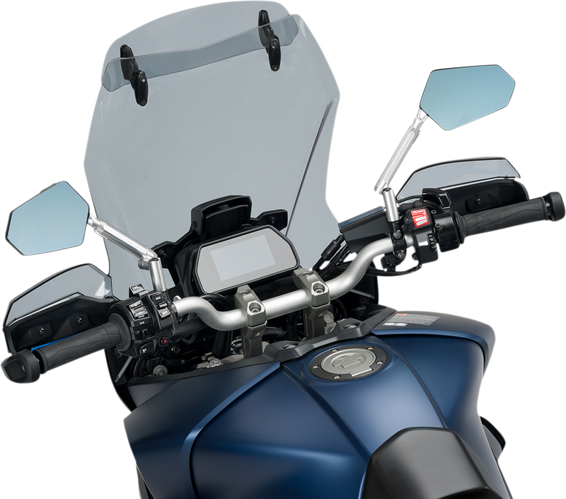 PUIG HI-TECH PARTS Mirror - Explorer - Side View - Right - Diamond - Black 010NN