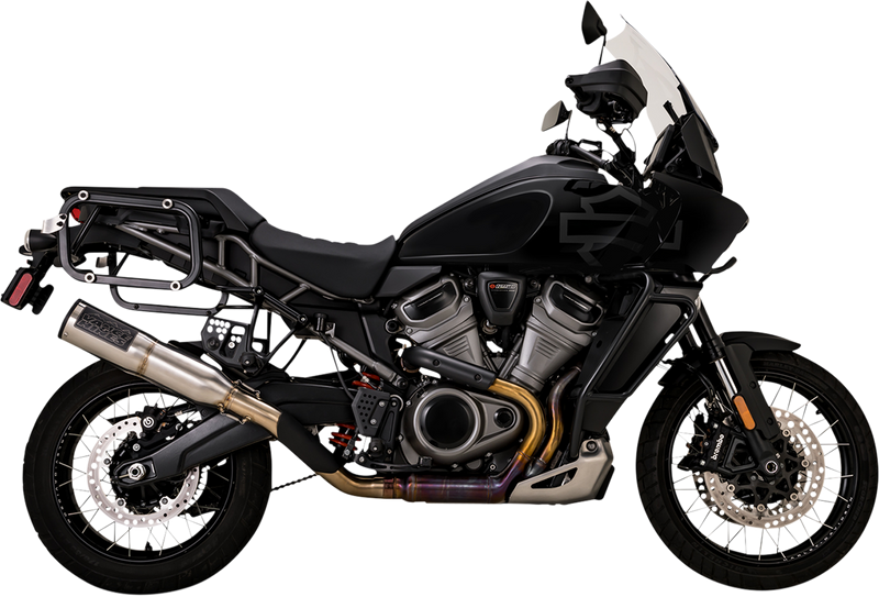 Vance & Hines Exhaust for Harley Davidson Pan America 2021-2024 Adventure Hi-Output 450 Slip-On Muffler 16533
