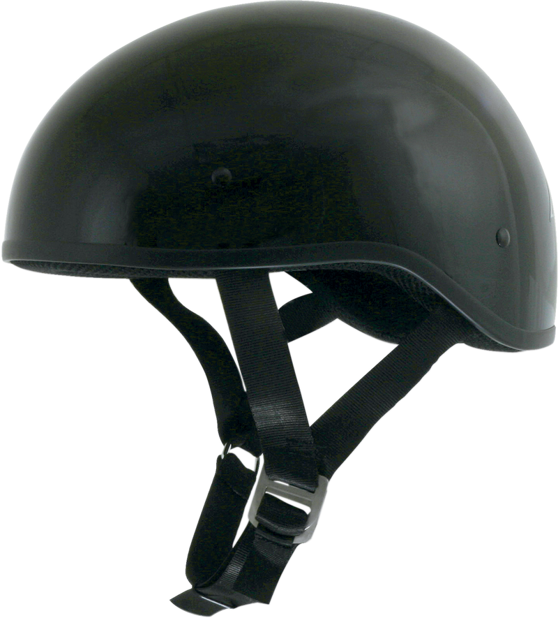 AFX FX-200 Slick Motorcycle Helmet - Gloss Black - Medium 0103-0918