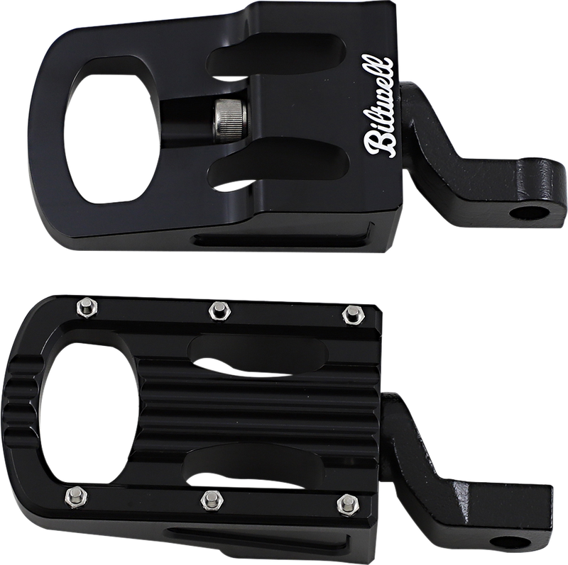 BILTWELL Punisher Footpeg - Step - Black 7005-203-02