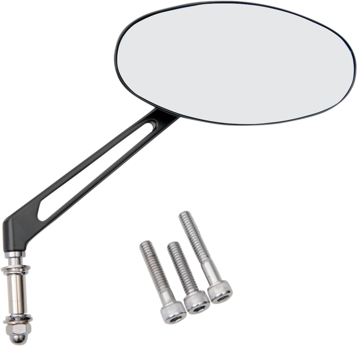 DRAG SPECIALTIES Stealth 1 Mirror - Black 06400287SC-3N