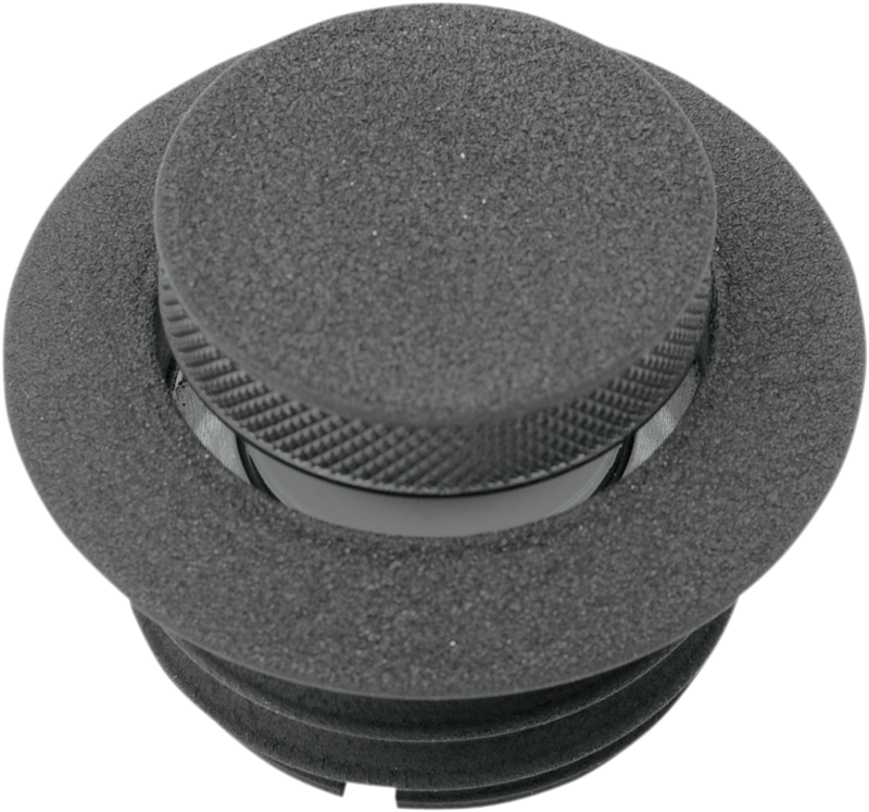 DRAG SPECIALTIES Gas Cap - Vented Pop-Up - Black T03-0339B-A