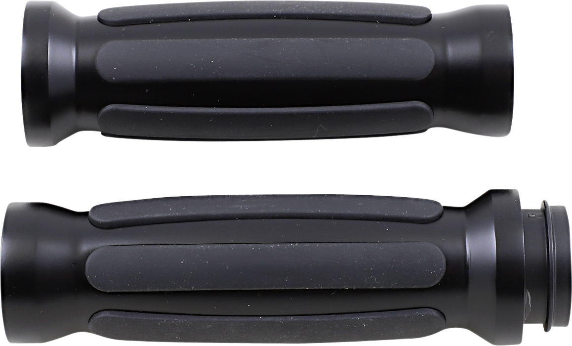 DRAG SPECIALTIES Grips - Rail - TBW - Matte Black 17-0541MBT