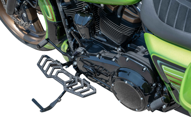 KODLIN MOTORCYCLE Trackboards Floorboards - Black K73232