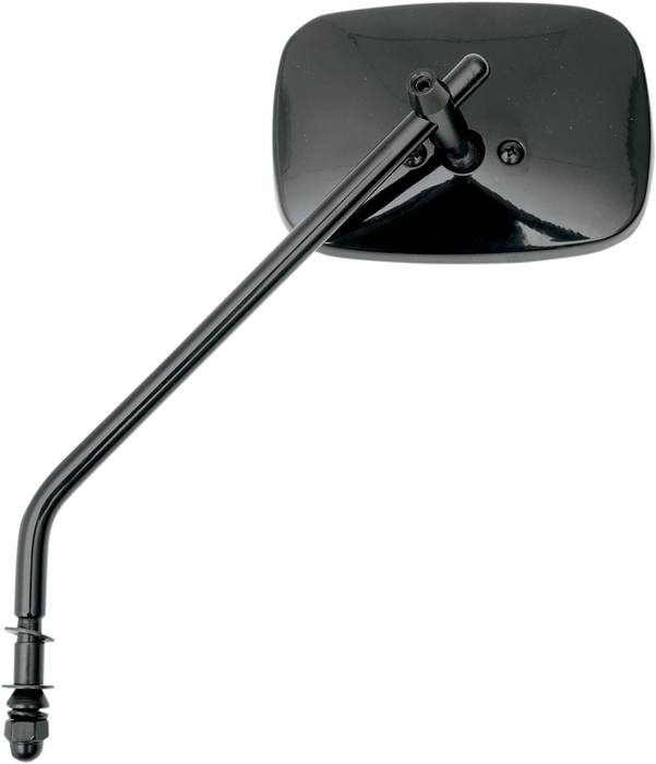 DRAG SPECIALTIES Die Cast Mirror - Long Stem - Black 302110BLK