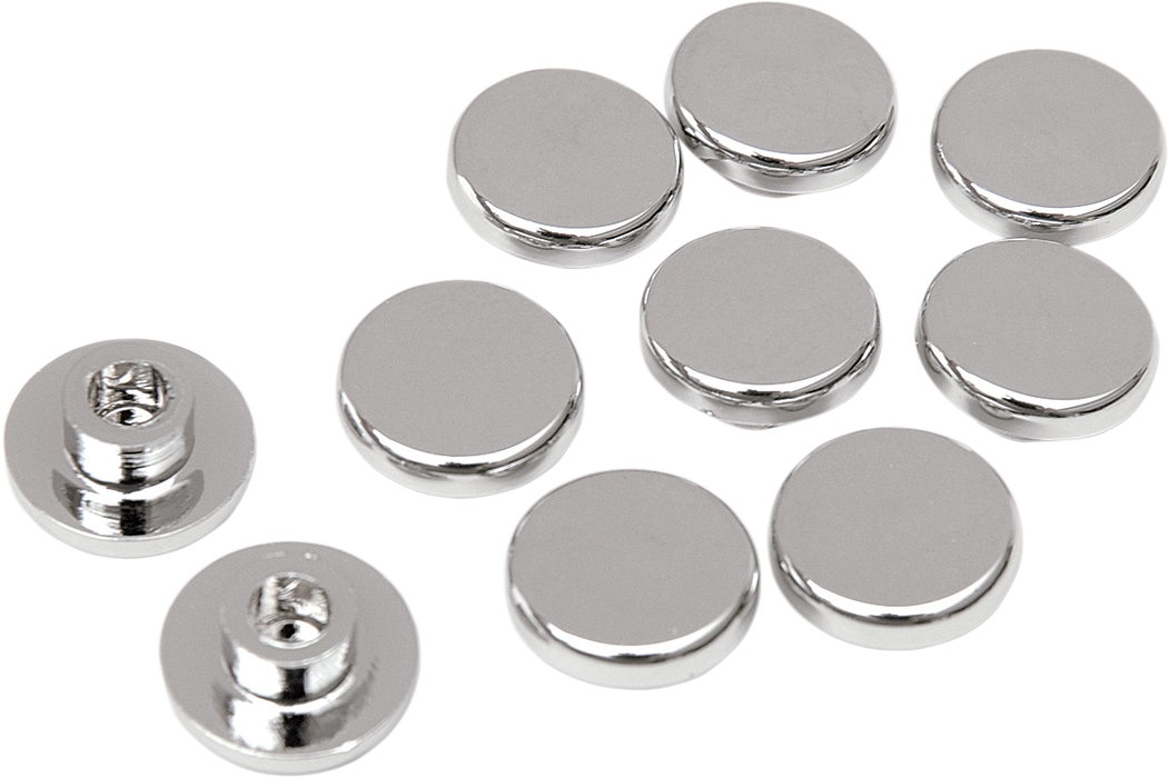 DRAG SPECIALTIES Cover Bolt 1/4 Button Allen 10 352044