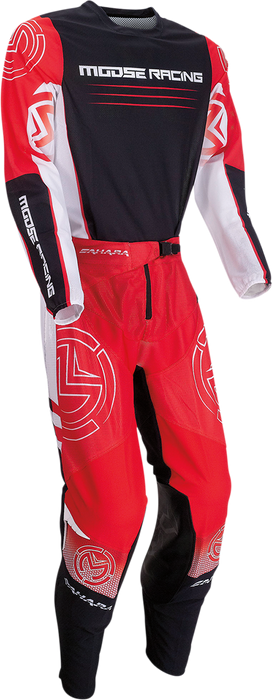 MOOSE RACING Sahara Jersey - Red/Black - Medium 2910-6853