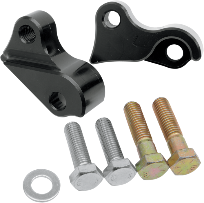 LA CHOPPERS Rear Lowering Kit - Black Powder Coated - '02-'08 V-Rod LA-7590-05