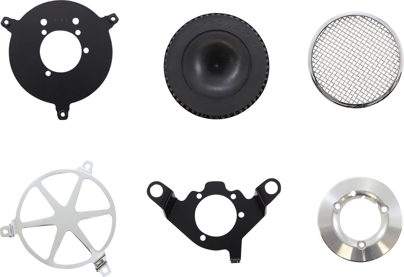 COBRA Air Filter - Spoke - Chrome 606-0102-04-SB