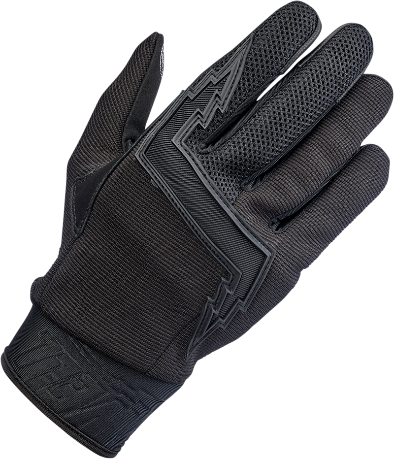 BILTWELL Baja Gloves - Black Out - Large 1508-0101-304