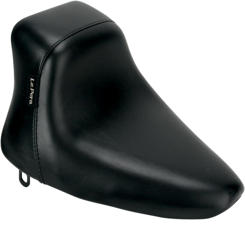LE PERA Bare Bones Up-Front Solo Seat - Black - Softail '84-'99 LNU-007
