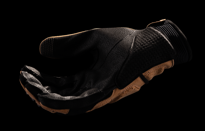 ICON Women's Superduty3™ Motorcycle Gloves - Tan - Medium 3302-0926