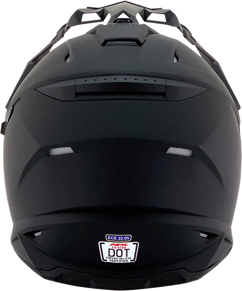 AFX FX-41DS Motorcycle Helmet - Matte Black - 2XL 0110-3741