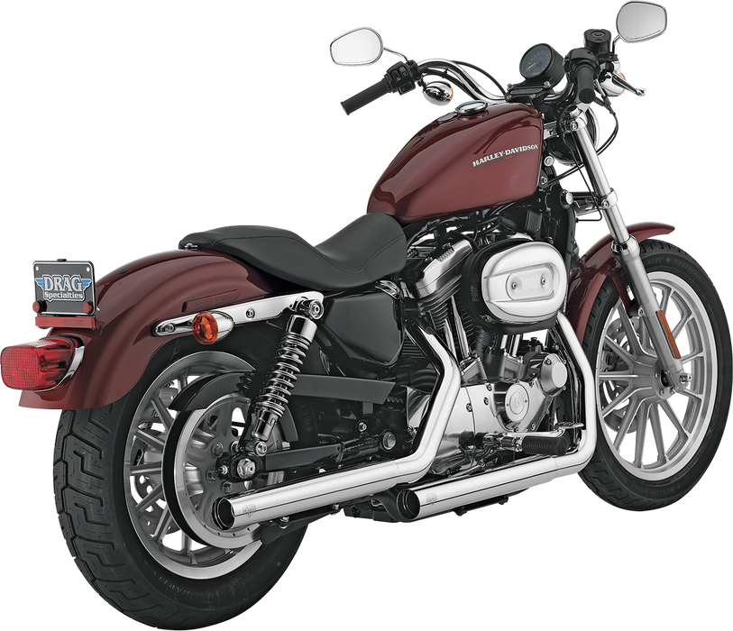 Vance & Hines Exhausts for Harley Sportster 2004-2013, 2 1/2" Straightshots Mufflers HS Slip-On