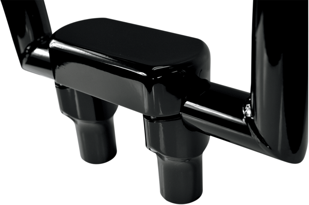 LA CHOPPERS Risers - Solid Top - 3" - Black LA-7442-03B