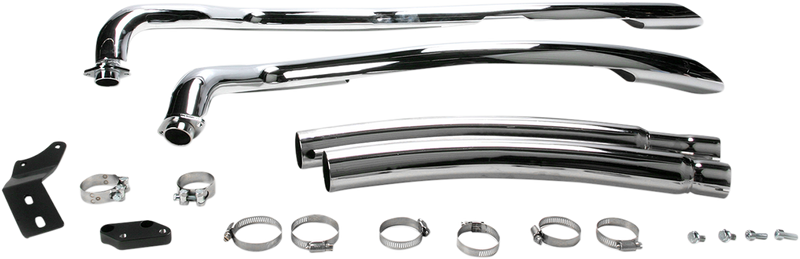 COBRA Speedster Swept Exhaust - Chrome - Vulcan 900 4218