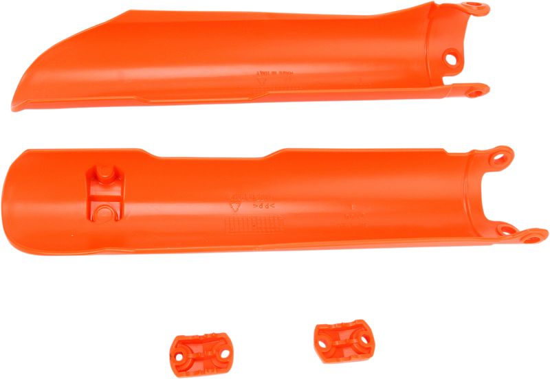 ACERBIS Lower Fork Covers for Inverted Forks - KTM Orange 2113740237