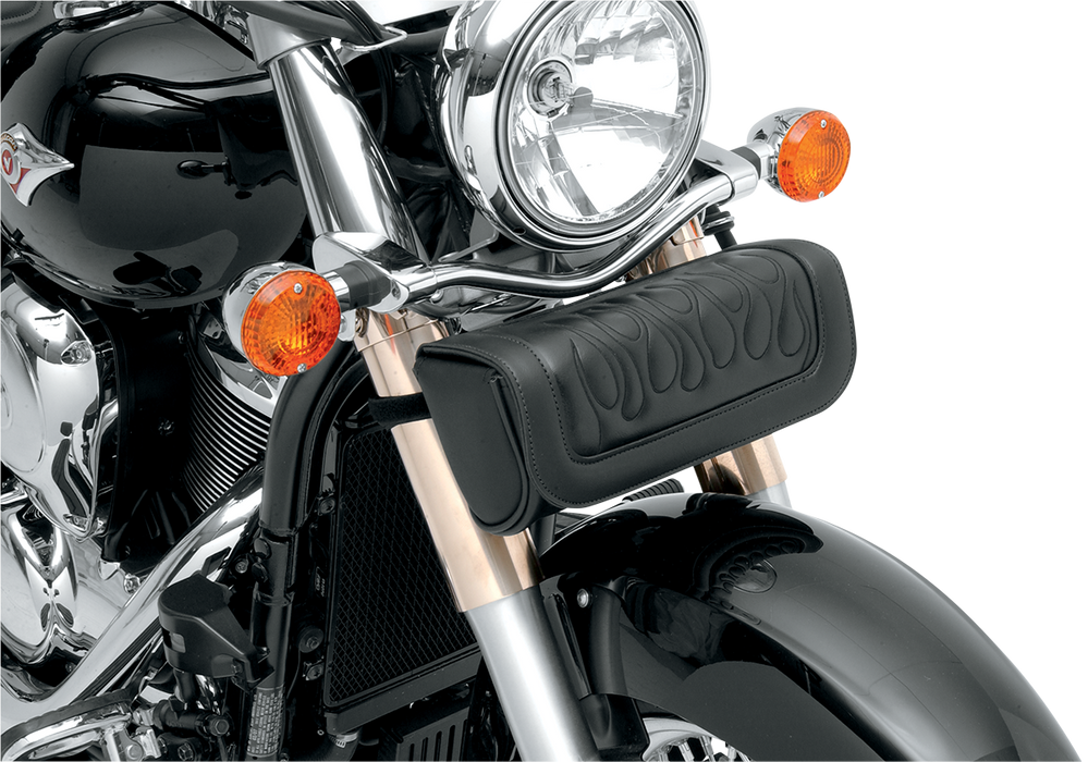 SADDLEMEN Tool Pouch - Flame - Black X021-05-0031