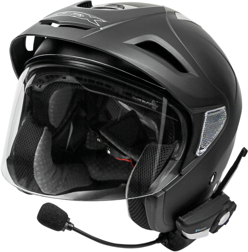 AFX FX-50 Motorcycle Helmet - Matte Black - Medium 0104-1371