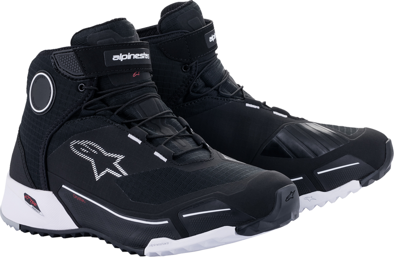 ALPINESTARS CR-X Drystar® Shoes - Black/White - US 8.5 261182018.5