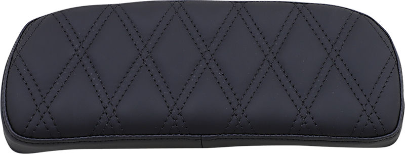 DRAG SPECIALTIES Chopped Tour-Pak Pad - Double Diamond - Black 0822-0432