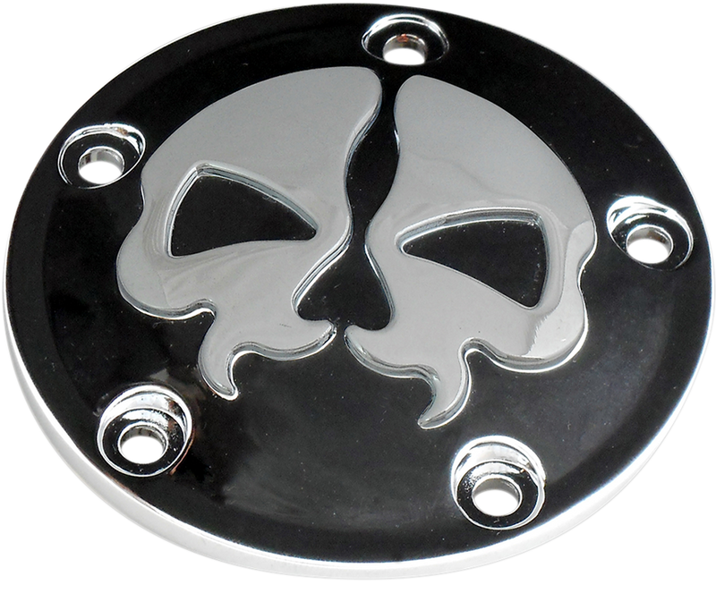DRAG SPECIALTIES Points Cover - Black 78040B