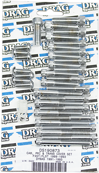 DRAG SPECIALTIES Socket-Head Camshaft Primary Transmission Bolt Kit MK197